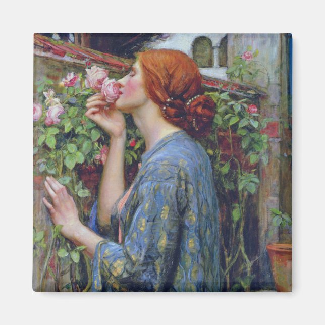 Íman A Alma do Rosa, John William Waterhouse (Frente)