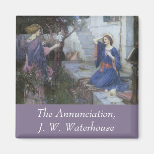 Íman A Anunciação por John William Waterhouse