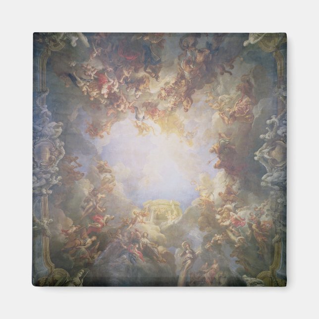 Íman A Apoteose de Hércules, do teto de (Frente)