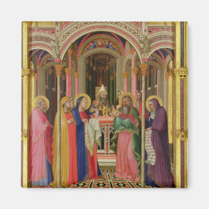 Íman A apresentação no templo, 1342 (tempera em p