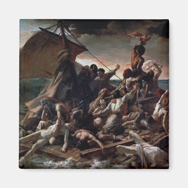 Íman A Arca da Medusa, Theodore Gericault (Frente)