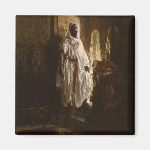 Íman A arte africana principal do Moorish