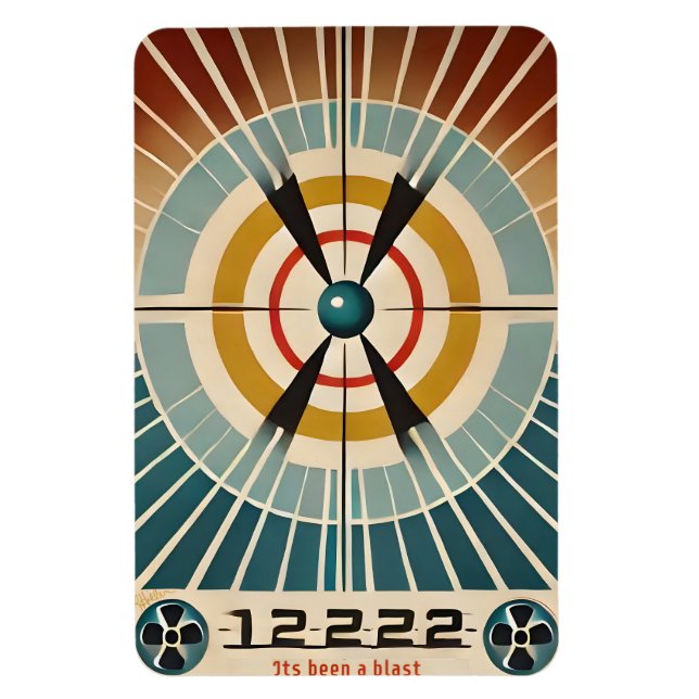 Íman A Arte Atômica Do meio século Foi Uma Explosão (Vertical)