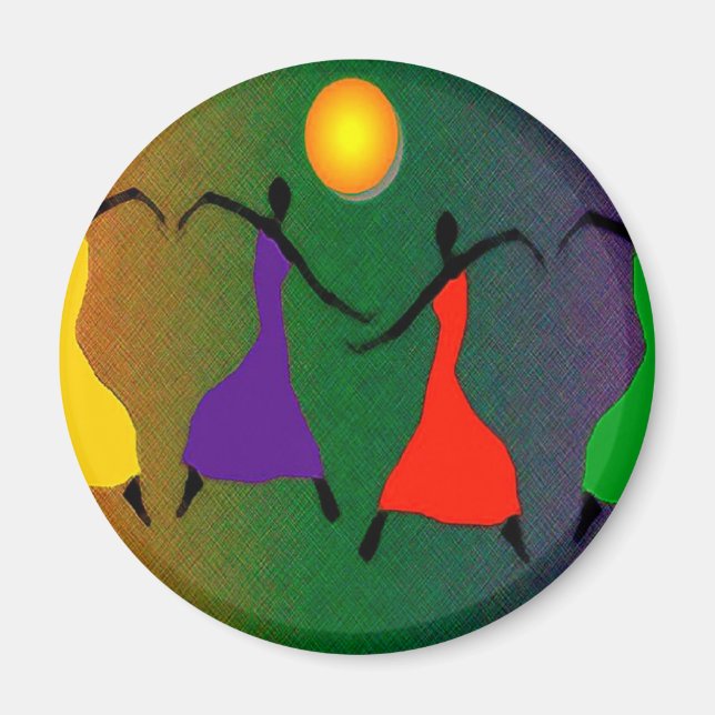 Íman A Arte da Dança (Frente)