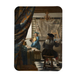 Íman A Arte da Pintura de Johannes Vermeer