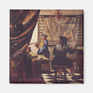 Íman A arte da pintura por Johannes Vermeer
