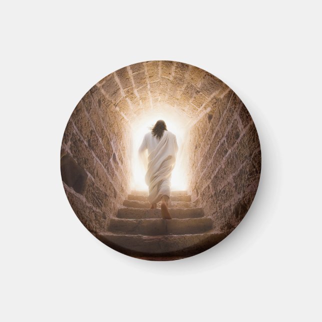 Íman A Ascensão - Jesus Andando à Luz (Frente)
