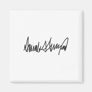 Íman A Assinatura Donald John Trump