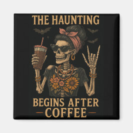 Íman A Assombração Começa Após A Imã de geladeira Do Ca