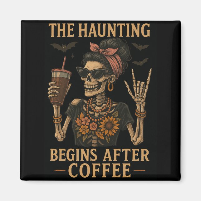 Íman A Assombração Começa Após A Imã de geladeira Do Ca (Frente)