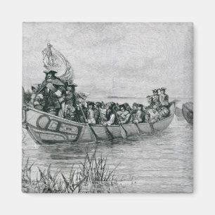 Íman A aterragem do cadillac