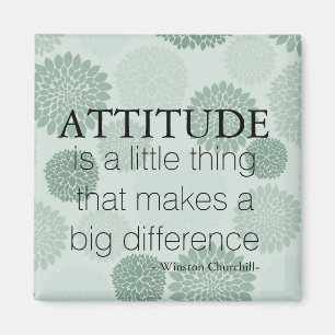 Íman A atitude das flores do verde é