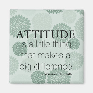 Íman A Atitude Das Flores Verdes É