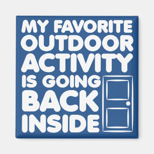 Íman A Atividade Externa Favorita É Um Magnete Engraç