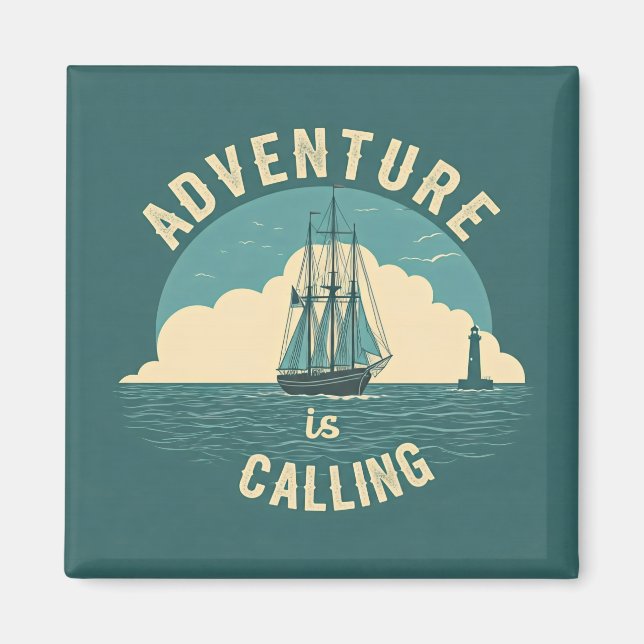 Íman A Aventura chama (Frente)