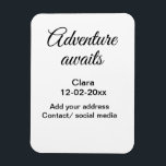 Íman A aventura começa a adicionar nome data ano local<br><div class="desc">Design</div>