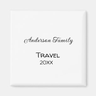 Íman A aventura de viagem de férias da família adiciona
