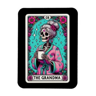 Íman A Avó Tarot Card Magnet