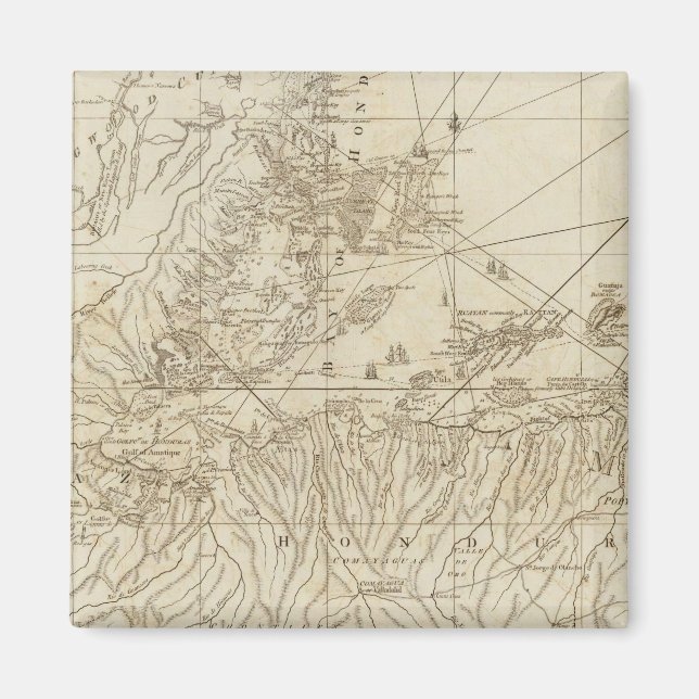 Íman A Baía de Honduras (Frente)