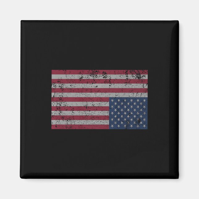 Íman A bandeira americana se afunda de cabeça para baix (Frente)