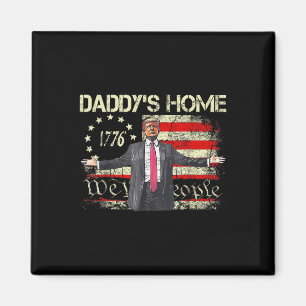 Íman A Bandeira Americana Trump 2024 Daddys Casa Nós