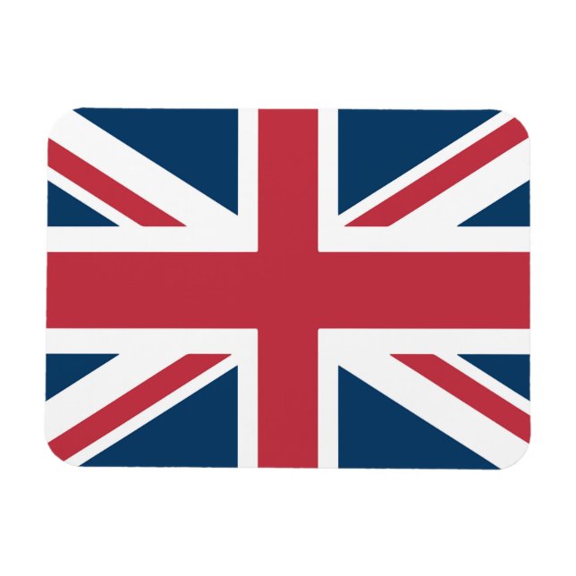 Íman A bandeira britânica Union Jack (Horizontal)