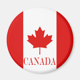 Íman A bandeira da folha de bordo de Canadá