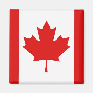 Íman A bandeira da folha de bordo de Canadá