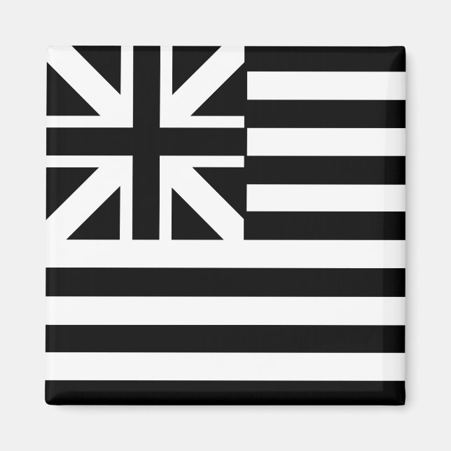 Íman A Bandeira da Grande União (Frente)