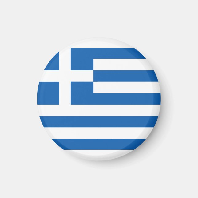 Íman A bandeira da Grécia  (Frente)