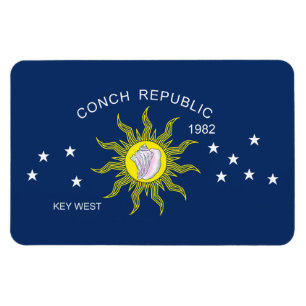 Íman A bandeira da república do Conch