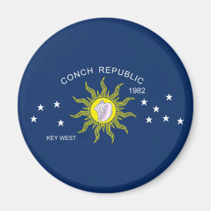 Íman A bandeira da república do Conch