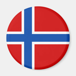 Íman A bandeira de Noruega