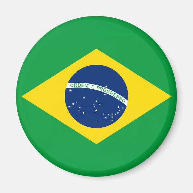 Íman A Bandeira do Brasil (Frente)