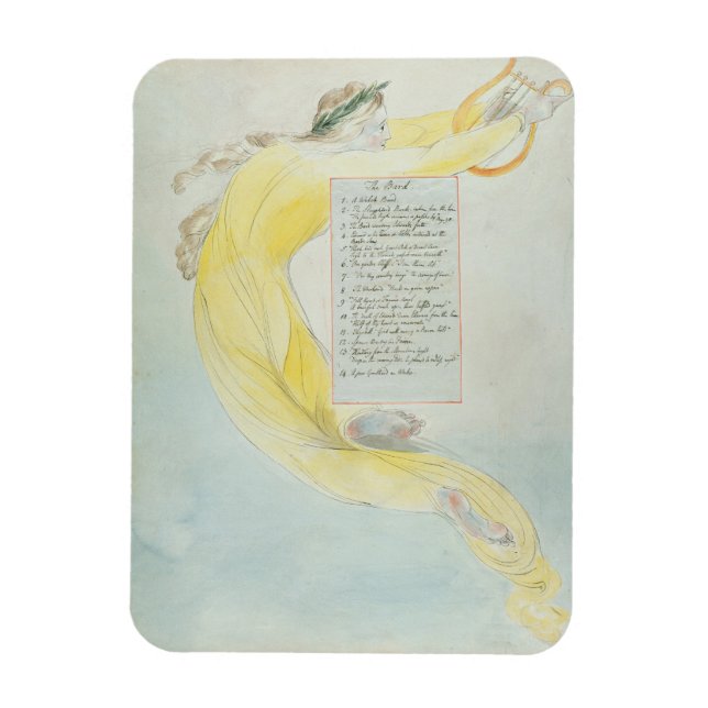 Íman 'A barba', design 52 de 'Poemas de Thomas Gr (Vertical)