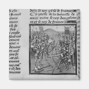 Íman A batalha de Crecy em 1346