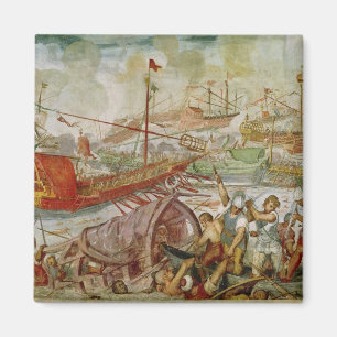 Íman A batalha de Lepanto, em outubro de 1571, 1600