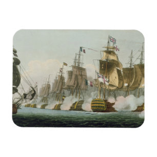 Íman A batalha de Trafalgar, o 21 de outubro de 1805,