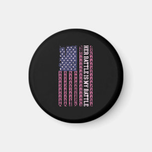 Íman a batalha dela é minha, design para cancer de peit
