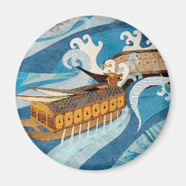 Íman A Batalha do Navio de Tartaruga