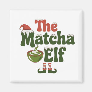 Íman A Bebida Mágica De Natal Do Matcha Elf