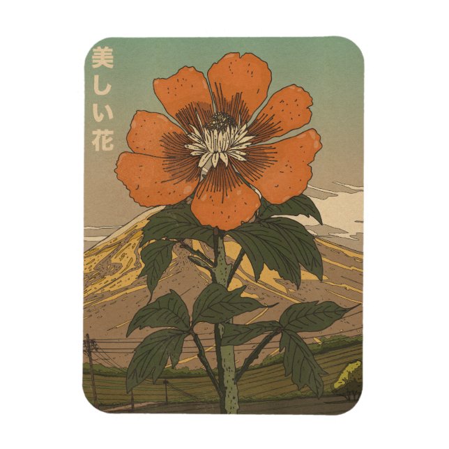 Íman A Bela Flor (Vertical)