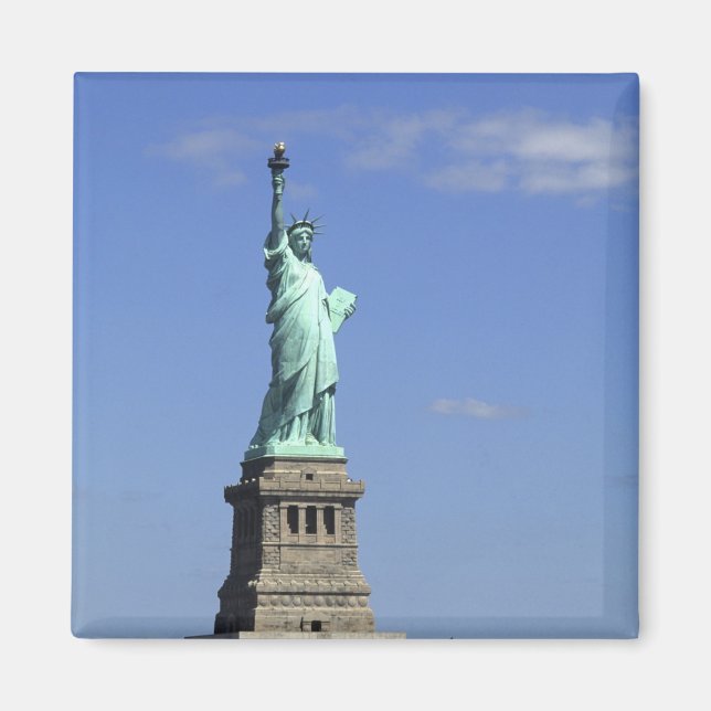 Íman A beleza da famosa Estátua da Liberdade em (Frente)
