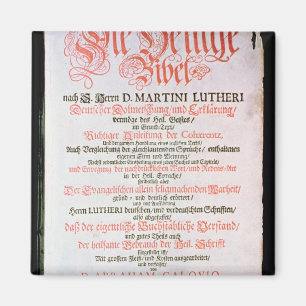 Íman A Bíblia Sagrada, Vol. I., 1681