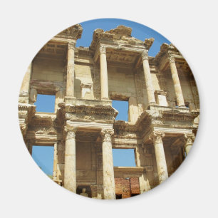 Íman A biblioteca romana de Celsus, Ephesus, Turquia