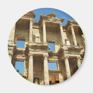 Íman A biblioteca romana de Celsus, Ephesus, Turquia