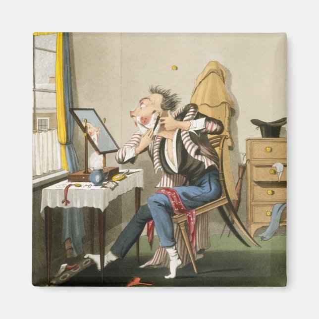 Íman A Blunt Razor, pub. de Hunt, 1827 (cor de tchin) (Frente)