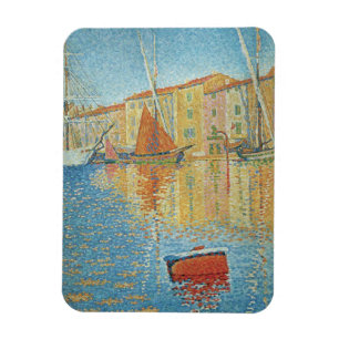 Íman A Boia Vermelha de Paul Signac, Pontilhismo Vintag
