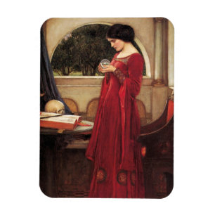 Íman A bola de cristal [John William Waterhouse]