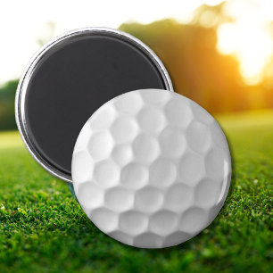 Íman A bola de golfe ondeia o teste padrão da textura